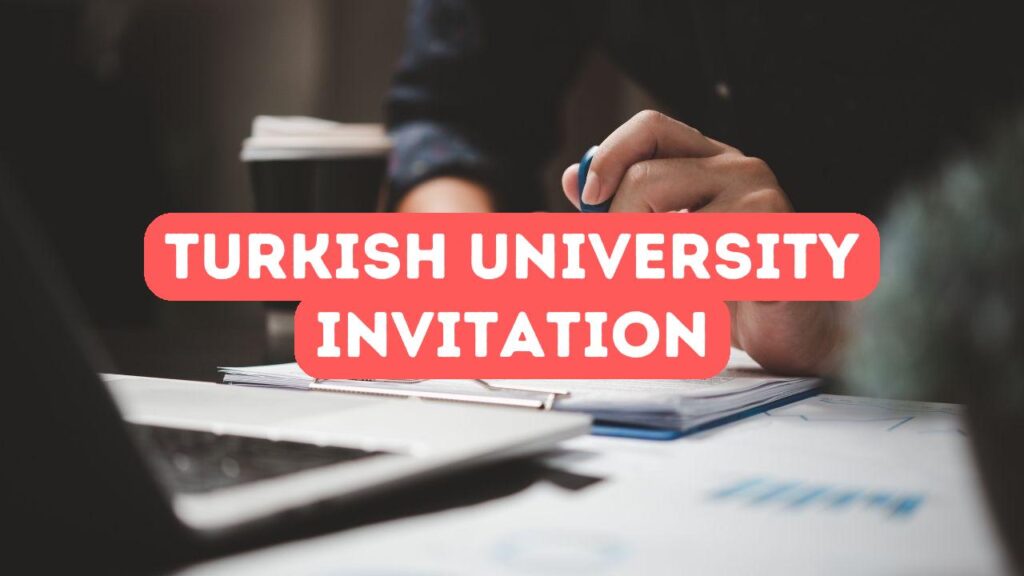 Einladung zur türkischen Universität